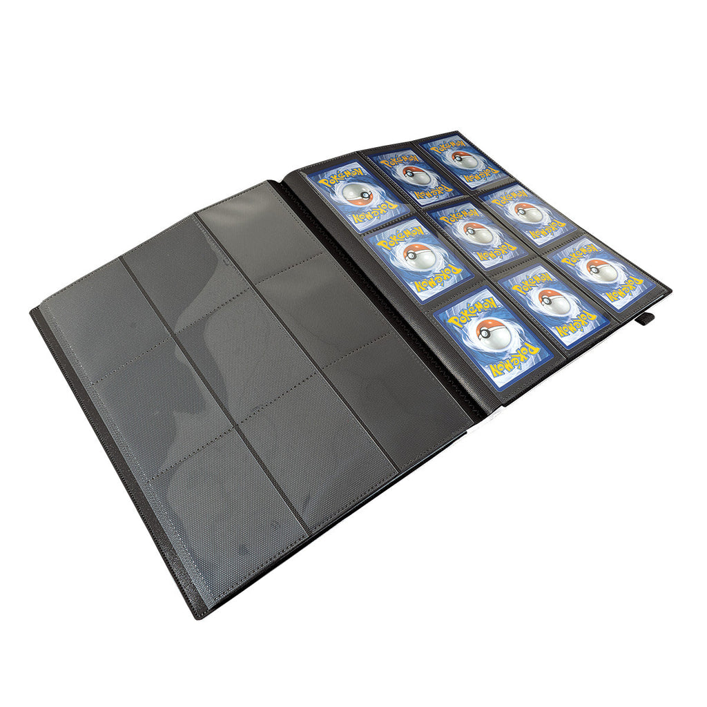 De Shimmering Skyline PRO-Binder opengeslagen met kaarten erin