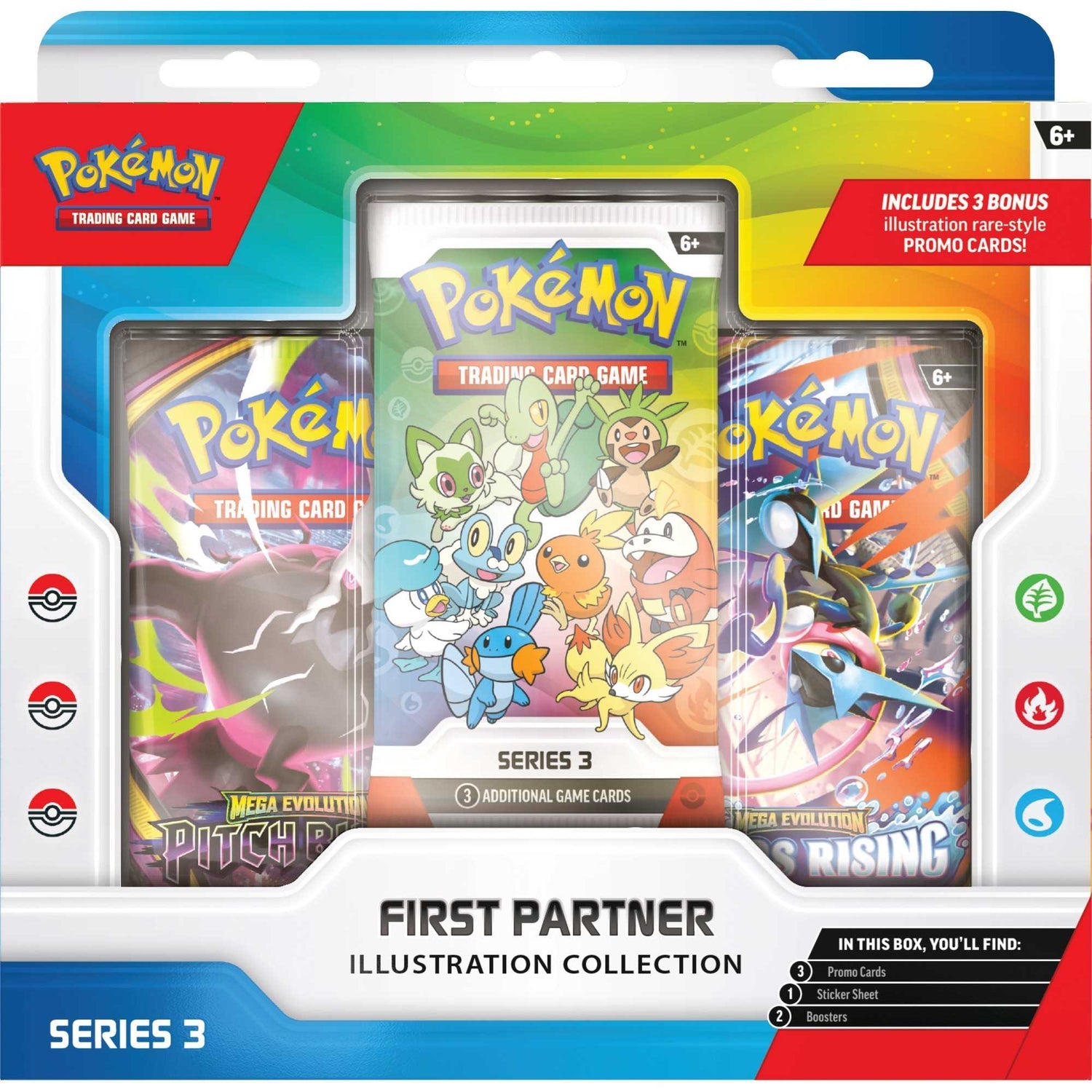 Pokémon First Partner Illustration Collection Series 3 verpakking Immagine principale del prodotto