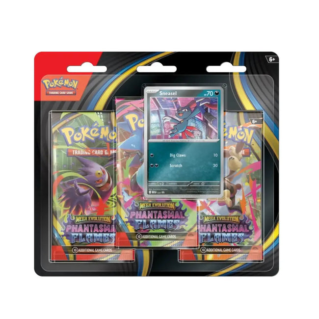 Phantasmal Flames: Sneasel 3-Pack Blister Hover Image