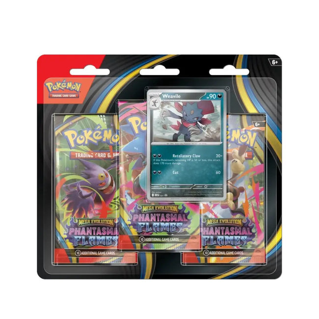 Phantasmal Flames: Weavile 3-Pack Blister Hover Image