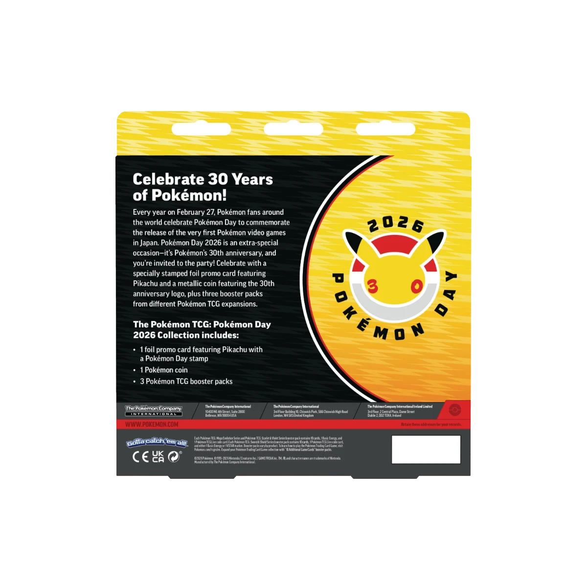 Pokémon Day 2026 Collection
