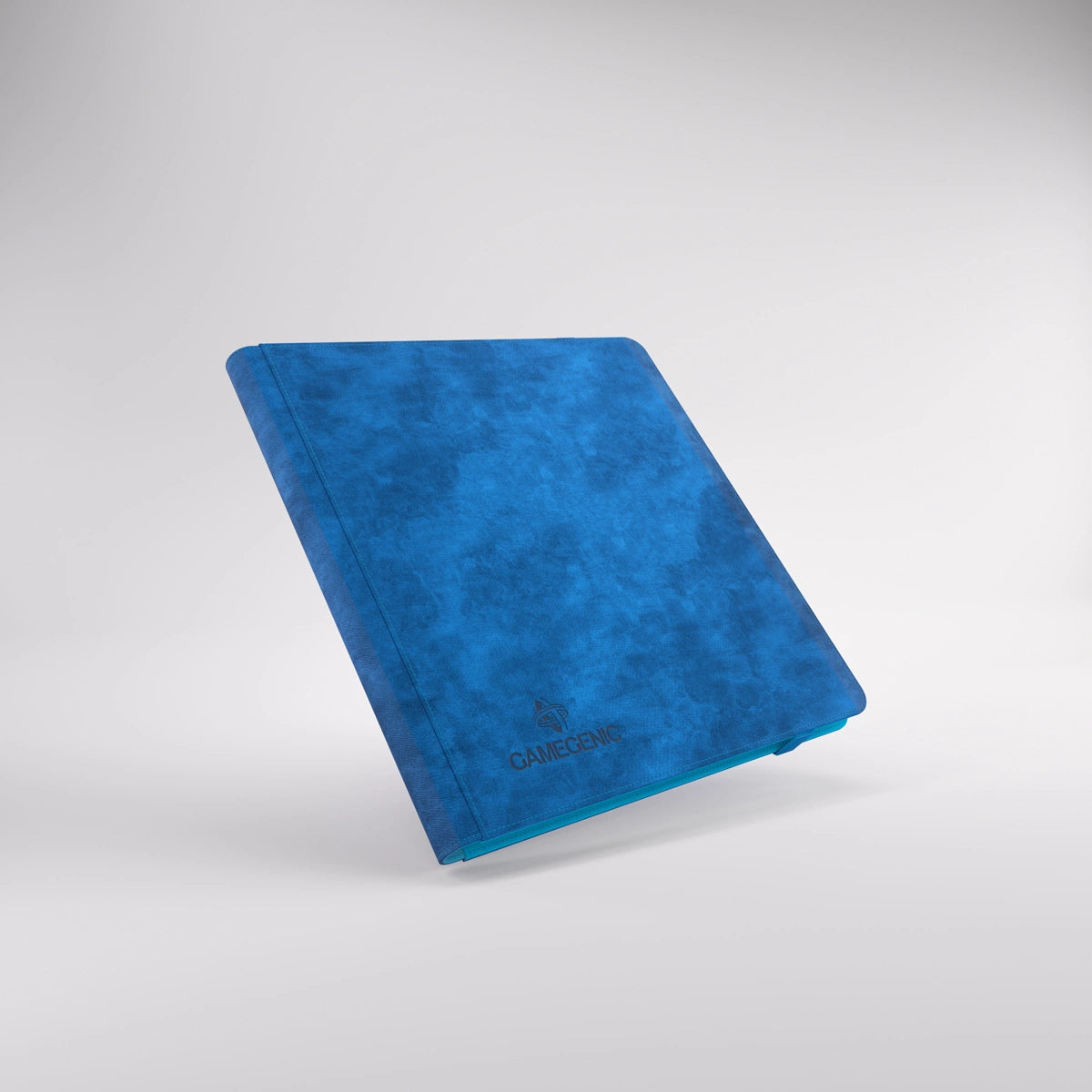 Gamegenic Prime Album 24-Pocket bleu – posé à plat, vue extérieure