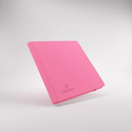 Gamegenic Prime Album 24-Pocket in roze, gesloten met elastieksluiting