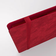 Gamegenic Prime Album 24-Pocket Rot – Detail des elastischen Verschlusses