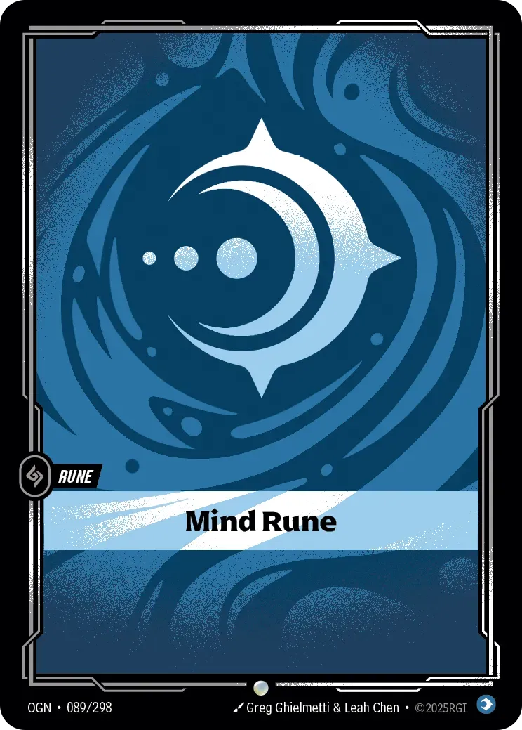 Mind Rune (V.1 - Common) - Spiritforged (Common) [SFD-R03]
