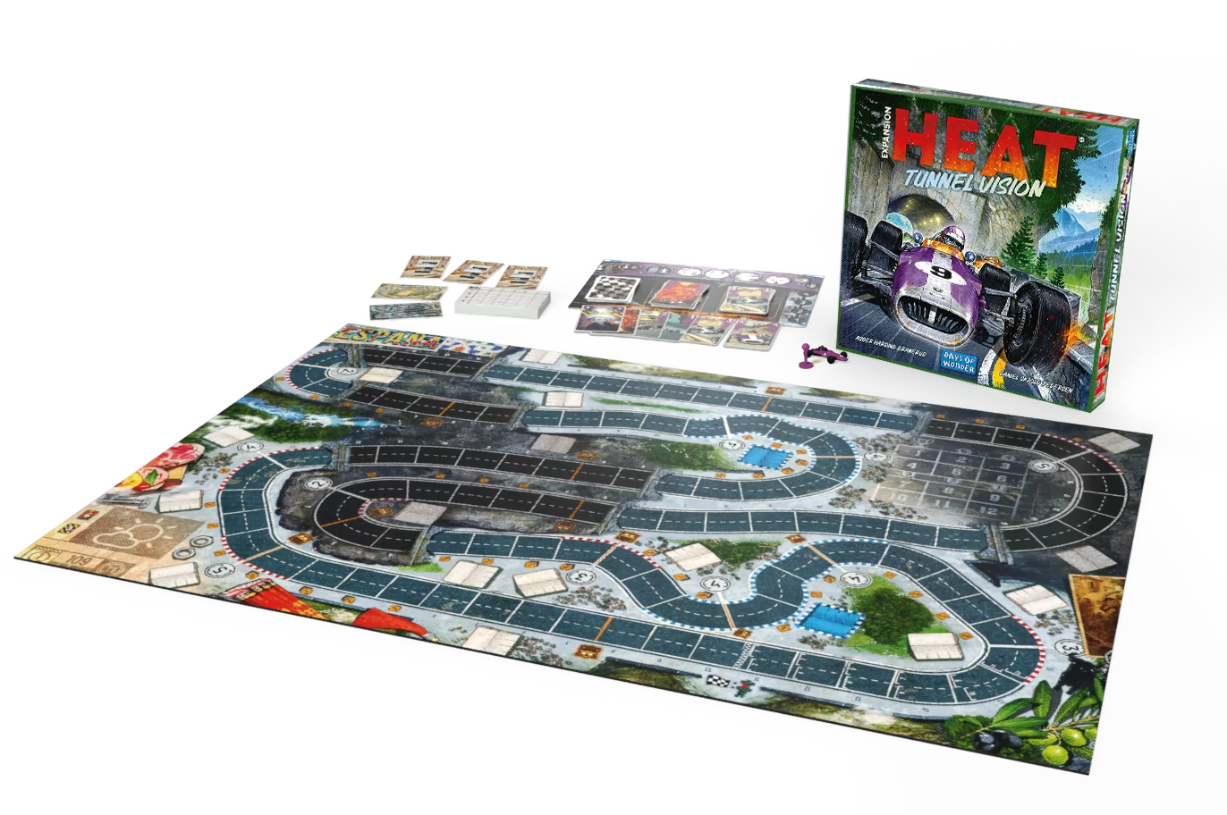 Heat: Tunnel Vision English expansion contents