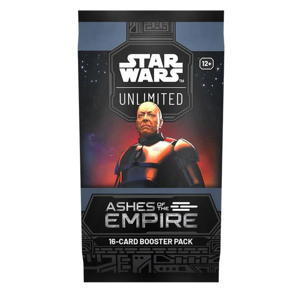 Star Wars Unlimited Ashes of the Empire Carbonite Edition Booster, gesloten boosterpakje Imagen principal del producto