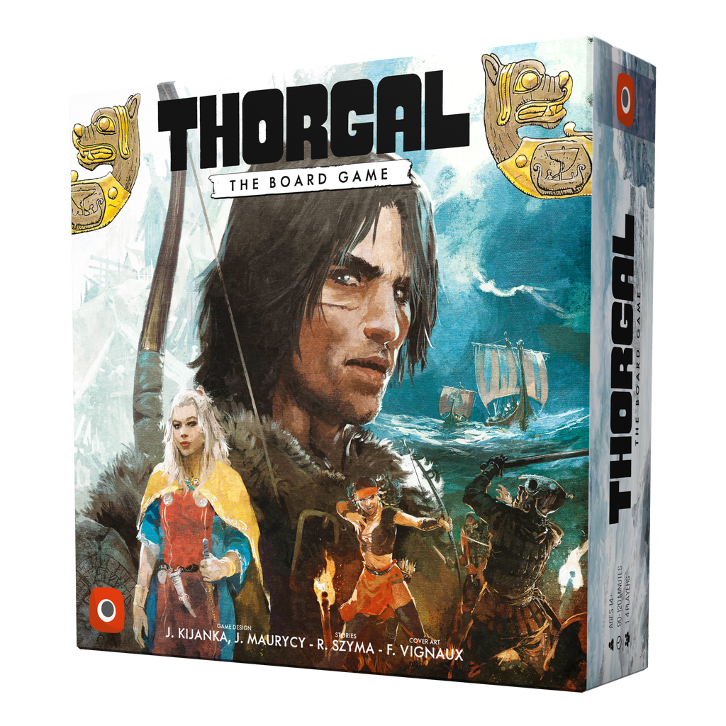Thorgal: The Board Game – officiële scherpe Engelse doosrender