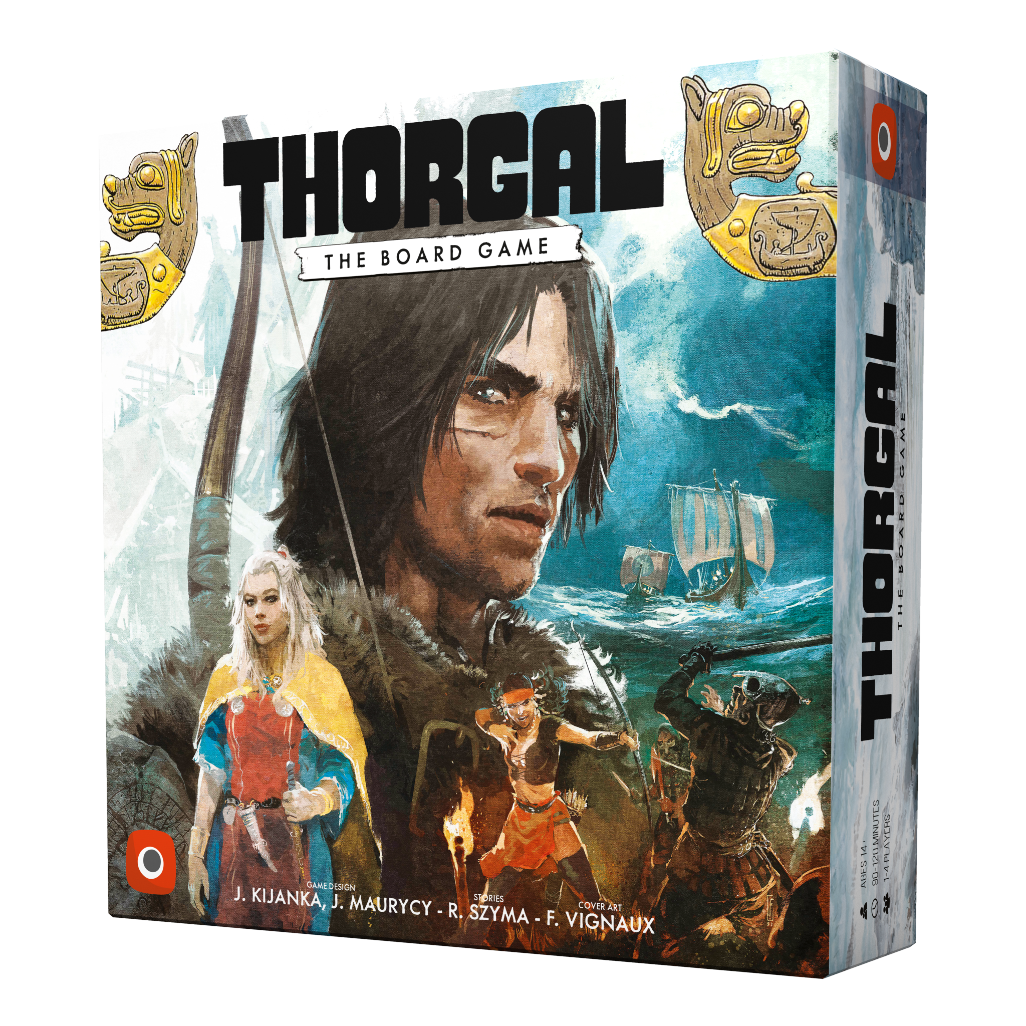 Thorgal: The Board Game – officiële scherpe Engelse doosrender