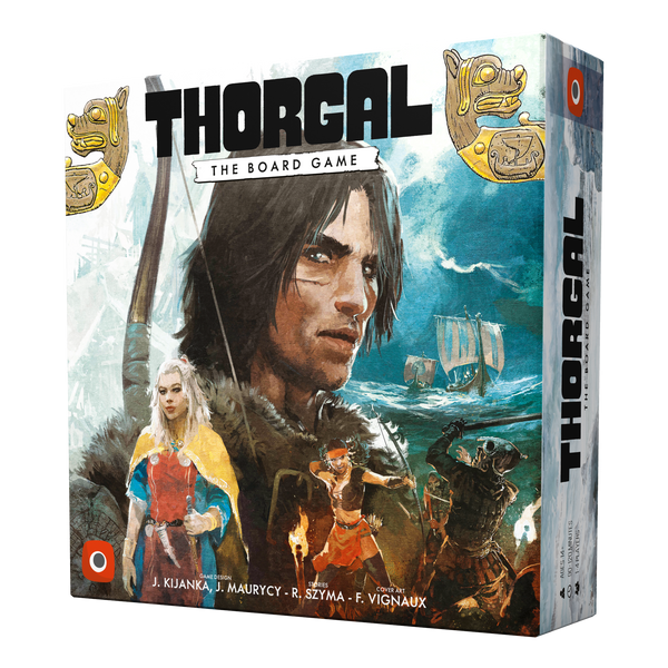 Thorgal: The Board Game – officiële scherpe Engelse doosrender