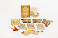Trickerion: Dahlgaard's Gifts – officiële overzichtsfoto van alle onderdelen | Lichcards