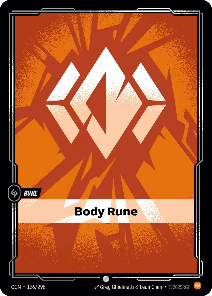 Body Rune (V.1 - Common) - Unleashed (Common) [UNL-R04]