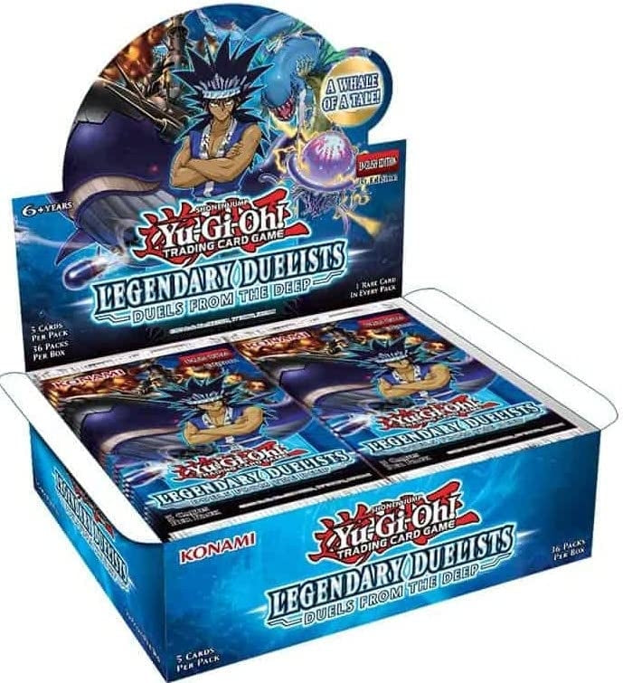 Yu-Gi-Oh! Legendary Duelists: Duels From the Deep booster display met 36 packs