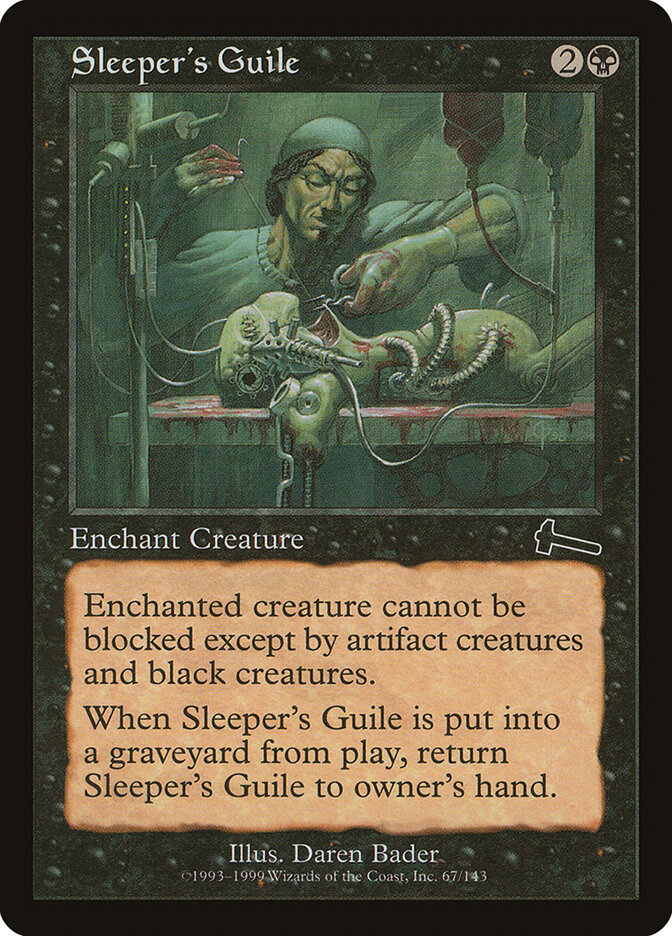 Magic-kaart Sleeper's Guile ULG-67 uit Urza's Legacy (Common) Hauptbild