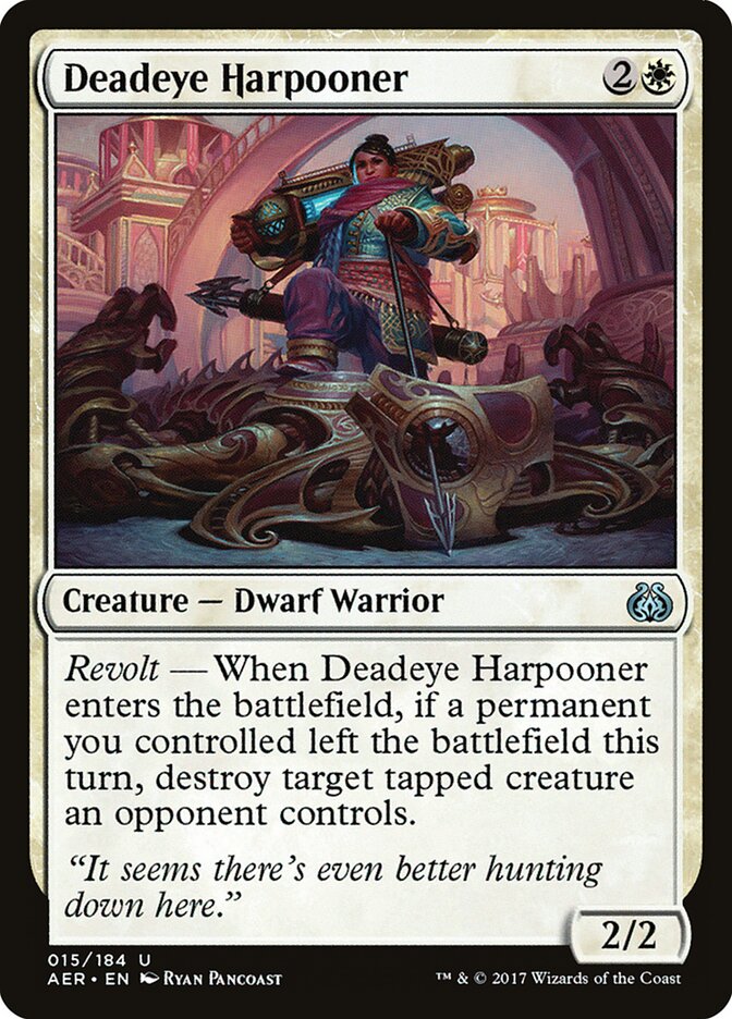 Deadeye Harpooner - Aether Revolt (Uncommon) [AER-15] Hoofdafbeelding