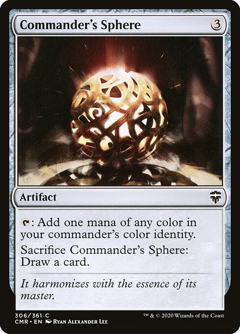 Commander's Sphere – Commander Legends (CMR-306) Magic: The Gathering card