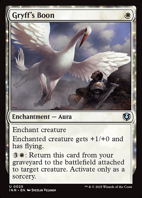 Gryff's Boon – Innistrad Remastered (INR-25) Magic: The Gathering card