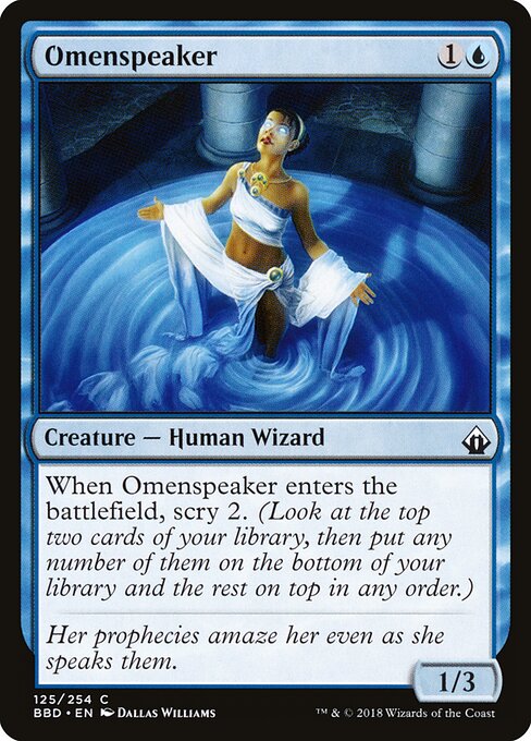 Omenspeaker – Battlebond (BBD-125) Magic: The Gathering card | LC-REM-20260804-15150897299788-a026c260-eb95-4aa9-8310-73a4c4a453dd