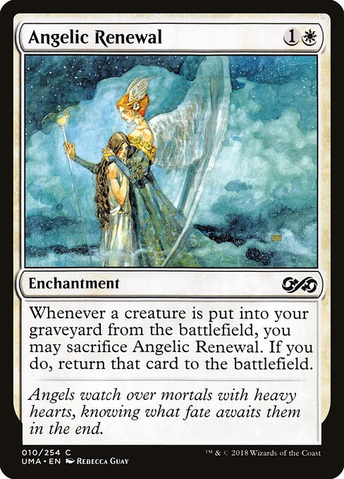 Angelic Renewal – Ultimate Masters (UMA-10) Magic: The Gathering card | LC-REM-20260804-15609028313420-a03fc1f1-31f6-4e52-87d0-e3d18ea60d3b Image principale du produit