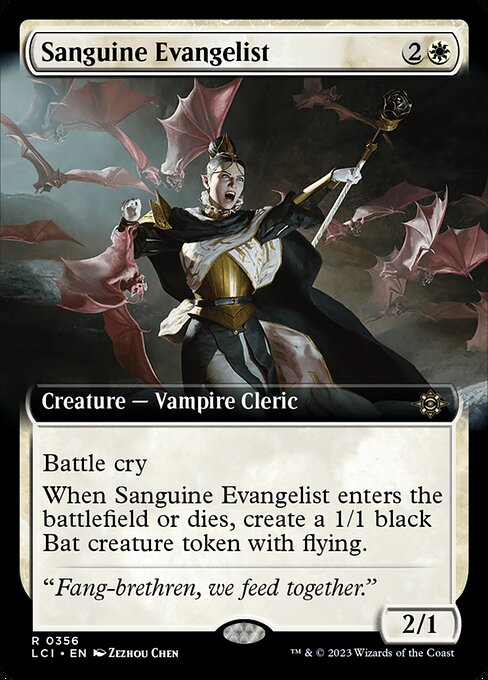 Sanguine Evangelist – The Lost Caverns of Ixalan (LCI-356) Magic: The Gathering card | LC-REM-20260804-15393066254668-a046c0df-7dba-4a05-b4b4-a76321b15480