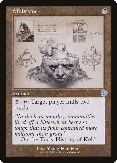 Millstone – Retro Frame Artifacts (BRR-95) Magic: The Gathering card