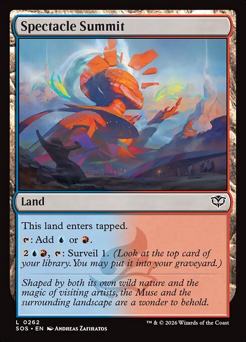 Spectacle Summit – Secrets of Strixhaven (SOS-262) Magic: The Gathering card | LC-REM-20260804-15765060059468-a0a66f7b-eab4-45da-8895-c2c2c7eb05f8 Main image