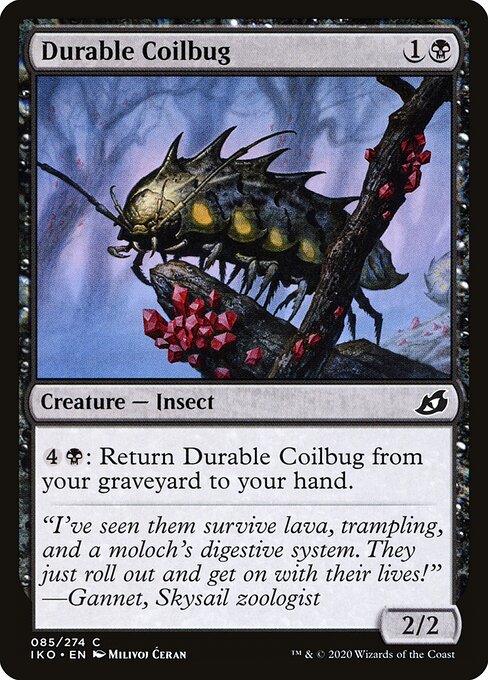 Durable Coilbug – Ikoria: Lair of Behemoths (IKO-85) Magic: The Gathering card | LC-REM-20260804-15681708163404-a0cbdfb6-c029-440f-bc07-c95e03c20110