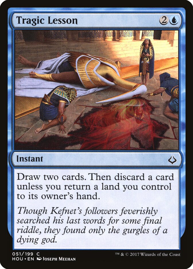 Tragic Lesson - Hour of Devastation (Common) [HOU-51]