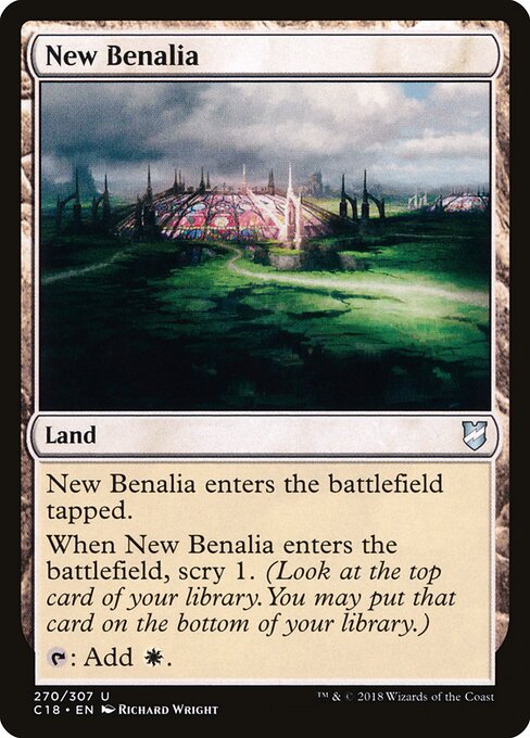New Benalia – Commander 2018 (C18-270) Magic: The Gathering card | LC-REM-20260804-15151523037516-a11a0f9c-2253-468f-a9c0-42e1e38aad96