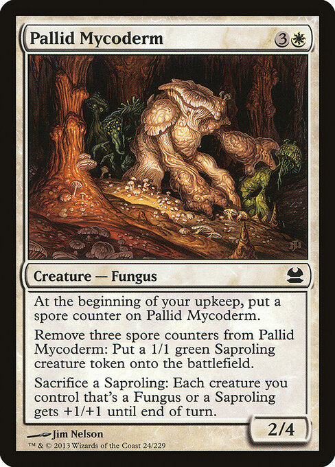 Pallid Mycoderm – Modern Masters (MMA-24) Magic: The Gathering card
