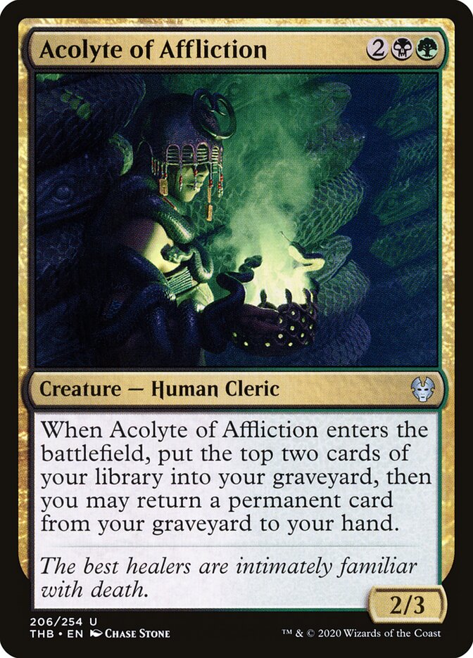 Acolyte of Affliction - Theros Beyond Death (Uncommon) [THB-206]