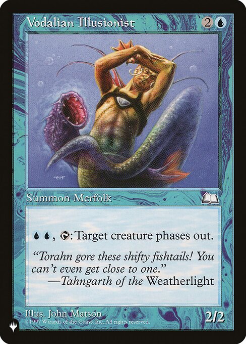 Vodalian Illusionist – The List (PLST-WTH-58) Magic: The Gathering card | LC-REM-20260804-15632292217164-a15898ec-0474-4420-8dc3-56cb27a1370e Imagen principal del producto
