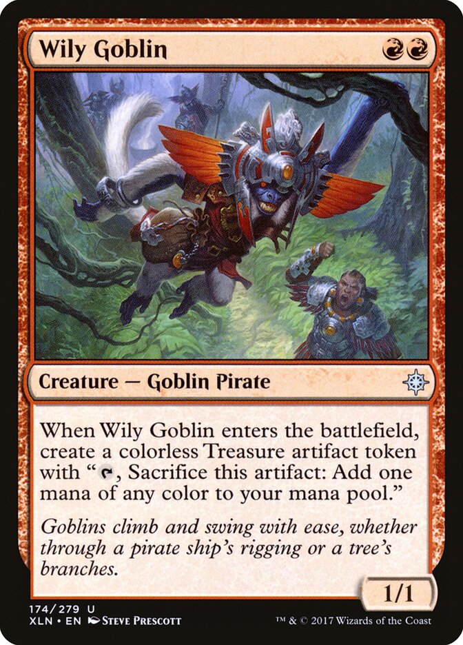 Wily Goblin - Ixalan (Uncommon) [XLN-174]
