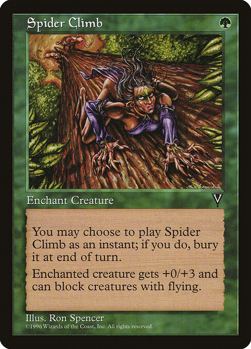 Spider Climb – Visions (VIS-120) Magic: The Gathering card | LC-REM-20260804-15361501495628-a1818812-4cb8-4fe1-98c0-b40086b4991c Hauptbild