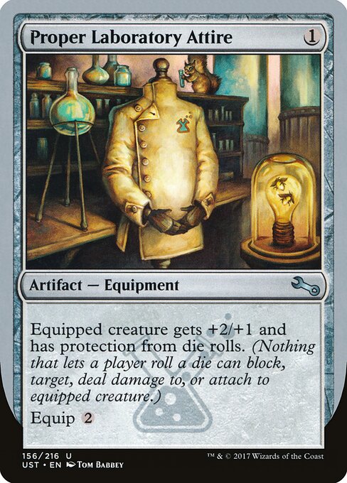 Proper Laboratory Attire – Unstable (UST-156) Magic: The Gathering card | LC-REM-20260804-15610377339212-a18ab484-e12b-4e3f-9e72-16f9031f35f7
