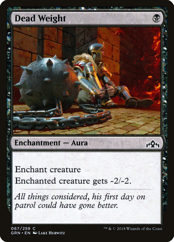 Dead Weight - Guilds of Ravnica (Common) [GRN-67]