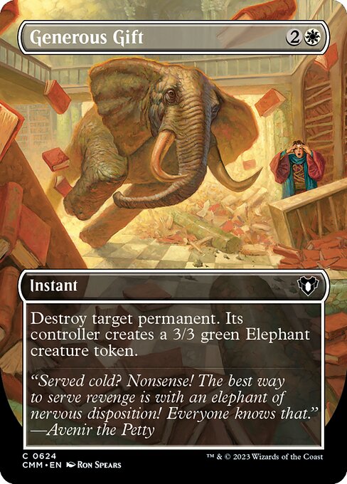 Generous Gift – Commander Masters (CMM-624) Magic: The Gathering card | LC-REM-20260804-15376408183116-a1cd4438-a25d-4618-9e93-2c62f6bfc5f5