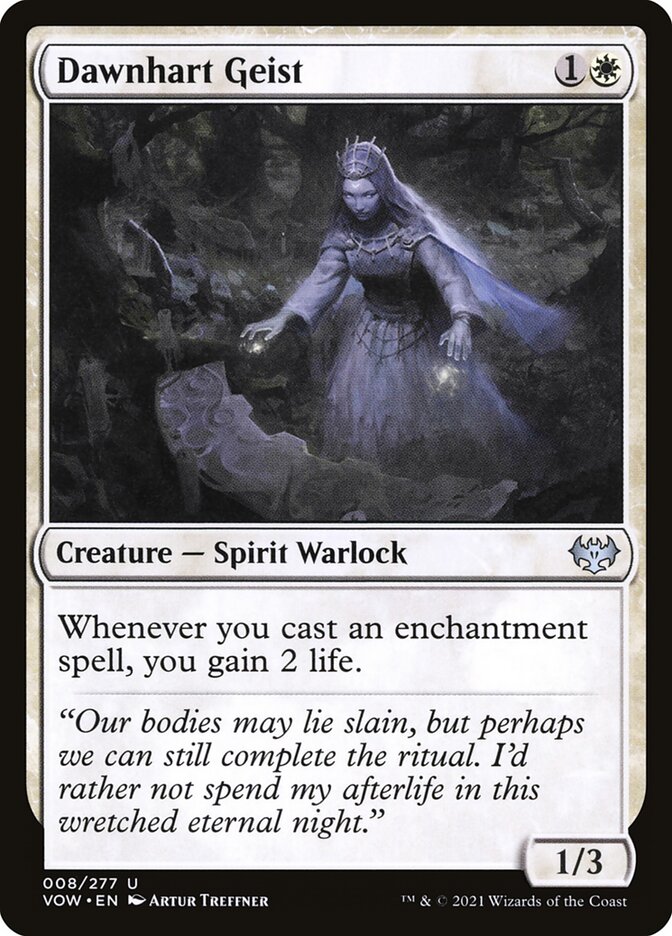 Dawnhart Geist - Innistrad: Crimson Vow (Uncommon) [VOW-8]