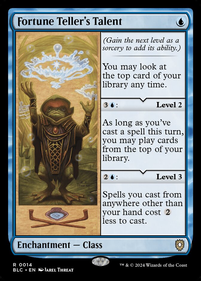 Fortune Teller's Talent - Commander: Bloomburrow (Rare) [BLC-14]