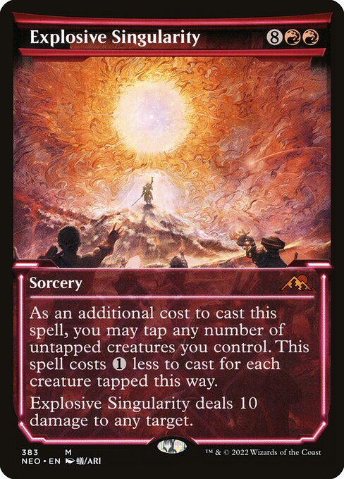 Explosive Singularity – Kamigawa: Neon Dynasty (NEO-383) Magic: The Gathering card | LC-REM-20260804-15675714601292-a1d47e98-daae-42f7-9581-1269d57bd16e