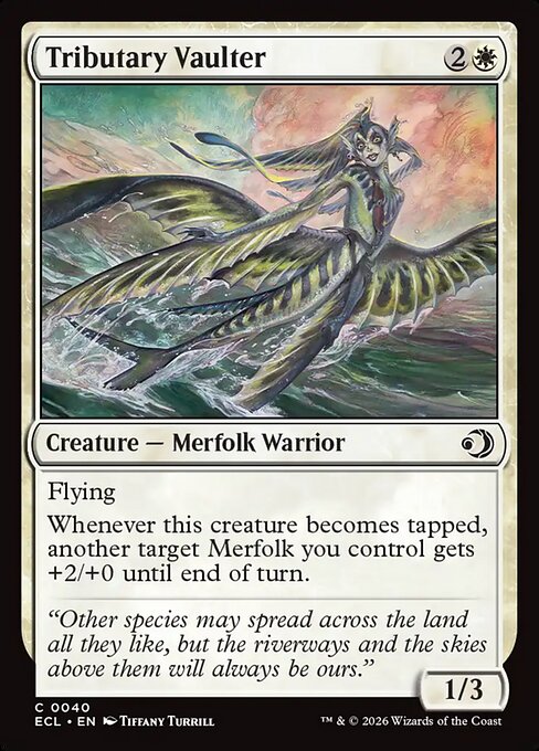 Tributary Vaulter – Lorwyn Eclipsed (ECL-40) Magic: The Gathering card | LC-REM-20260804-15544009687372-a1db2c83-41d1-4cc6-b9a3-fed504b01127