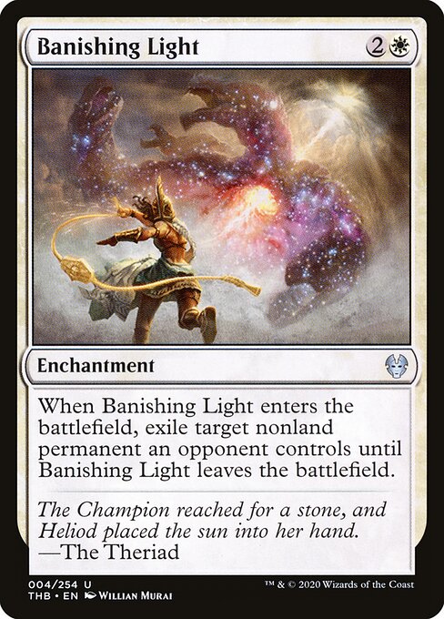 Banishing Light – Theros Beyond Death (THB-4) Magic: The Gathering card | LC-REM-20260804-15151291957580-a1ddd113-140f-49c9-b45c-cf1b0d1dffd8 Imagen principal del producto