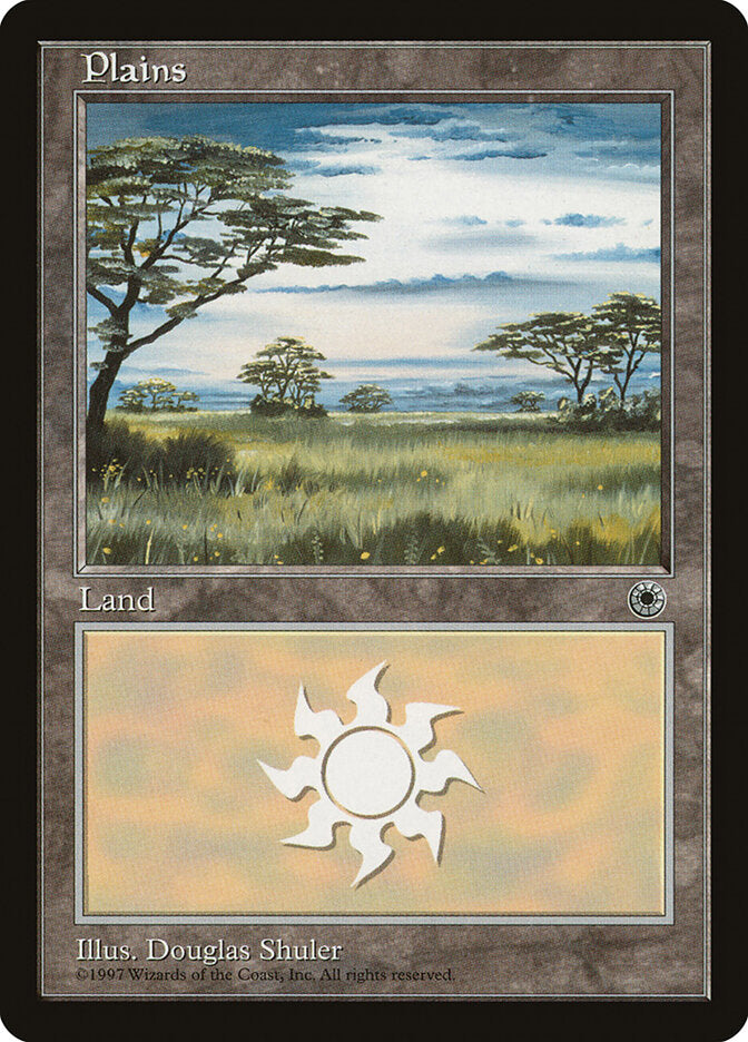 Magic-kaart Plains POR-197 uit Portal (Land)