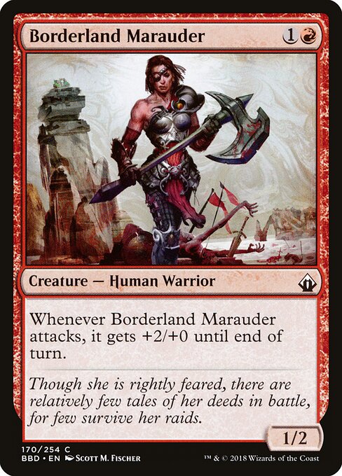 Borderland Marauder – Battlebond (BBD-170) Magic: The Gathering card