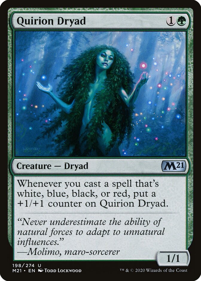 Quirion Dryad - Core 2021 (Uncommon) [M21-198]