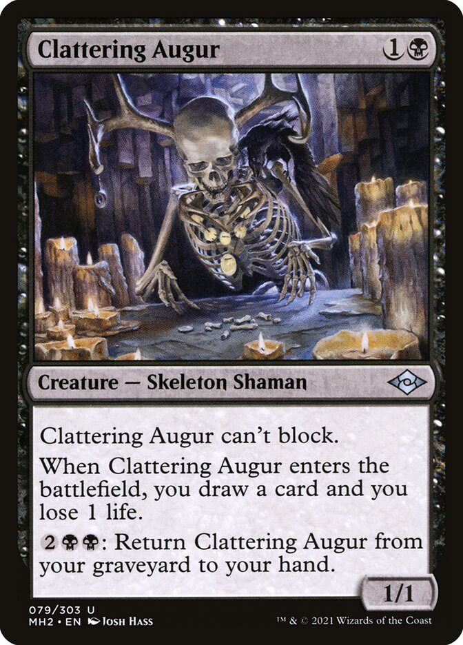 Clattering Augur - Modern Horizons 2 (Uncommon) [MH2-79]