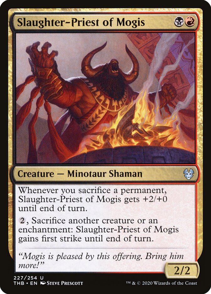 Slaughter-Priest of Mogis - Theros Beyond Death (Uncommon) [THB-227]