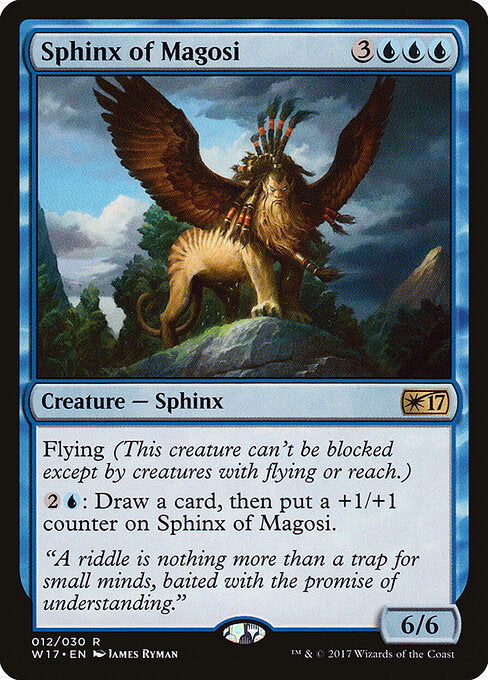 Sphinx of Magosi – Welcome Deck 2017 (W17-12) Magic: The Gathering card | LC-REM-20260804-15339667325260-a2b4f70d-e922-4ecb-9d5a-6253f7a7716c Imagen principal del producto
