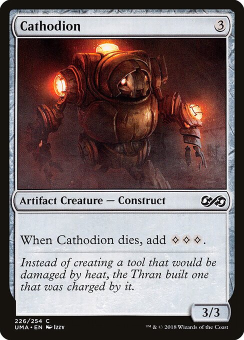 Cathodion – Ultimate Masters (UMA-226) Magic: The Gathering card | LC-REM-20260804-15609030181196-a2ba6c14-9393-4420-adfe-6b2ef85d2ce9 Hoofdafbeelding