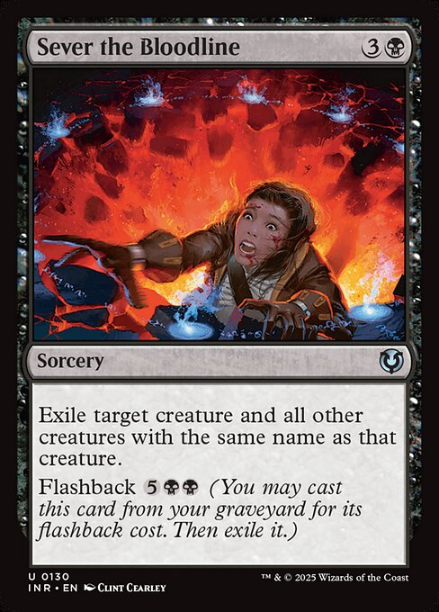 Sever the Bloodline – Innistrad Remastered (INR-130) Magic: The Gathering card